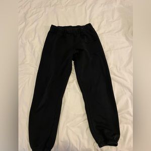 Black Lazy Pant Sweatpants